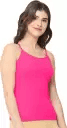 Women’s Cotton Hosiery BAE Strappy Top Pink view 3