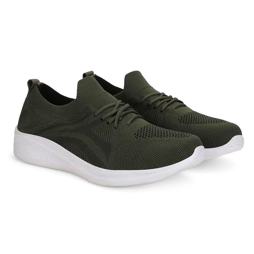 Ontour Green Sports Casual walking Running Shoes For Men Adult Boys view 2