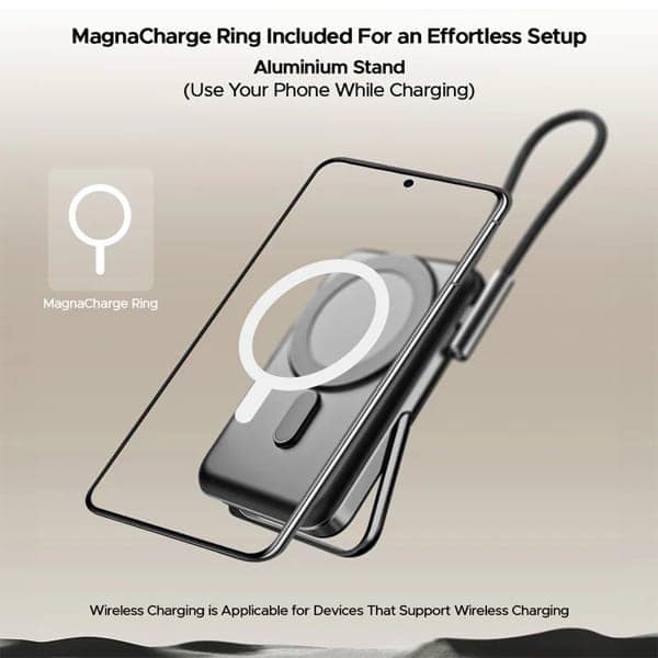 boAt EnergyShroom PB330 10K mAh Magnacharge Power Bank view 4
