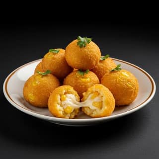 Cheese Corn Balls (6 Pcs)