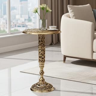 Brass Stool for God Idol Statue ? Traditional Temple Stand, Height : 19.5 Inch (FMAS119)