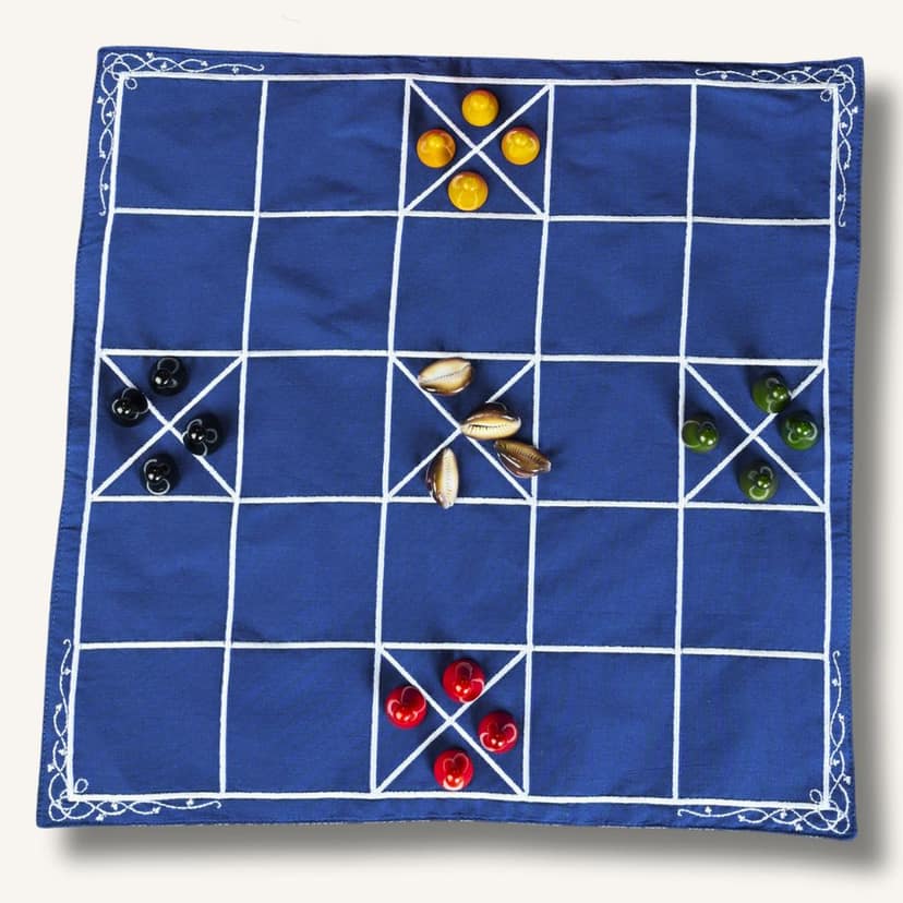 Chowka Bara 5 Houses Board Game