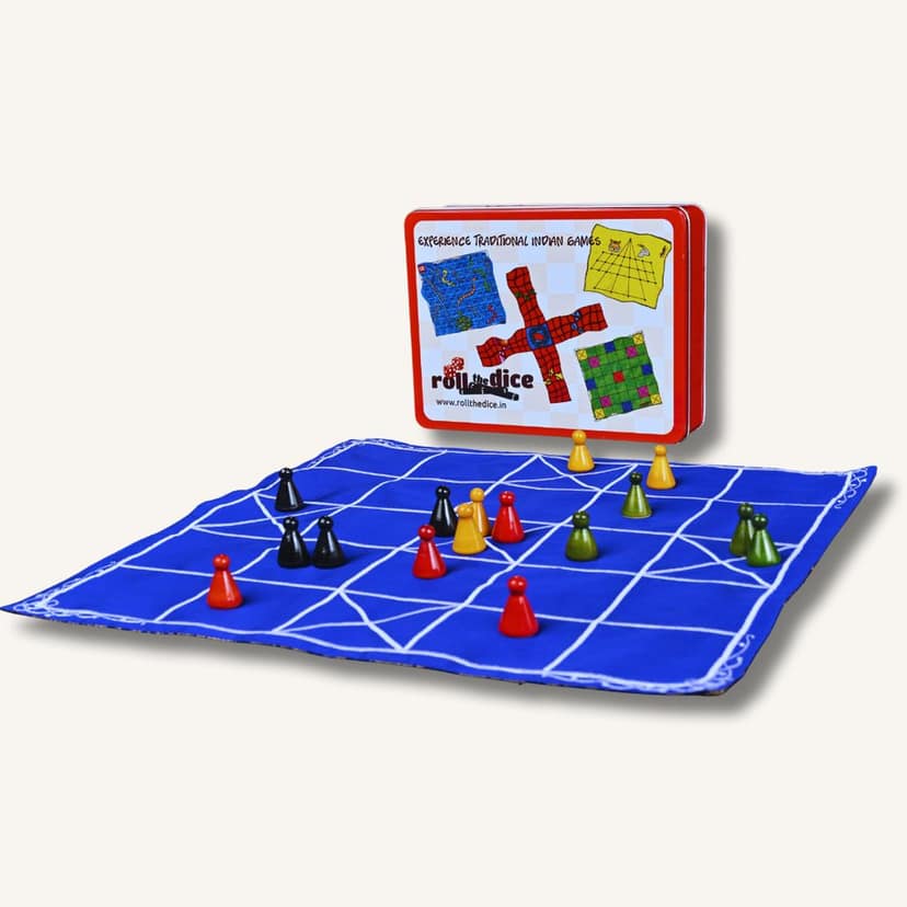 Chowka Bara 5 Houses Board Game view 2