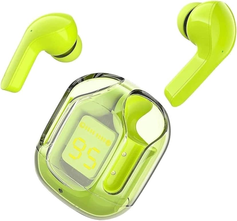 Ultrapods TWS Earbud Transparent Design, 30 Hrs Playtime with Fast Charging Bluetooth 5.3 10mm HD BASS Drivers (Multicolour) view 3