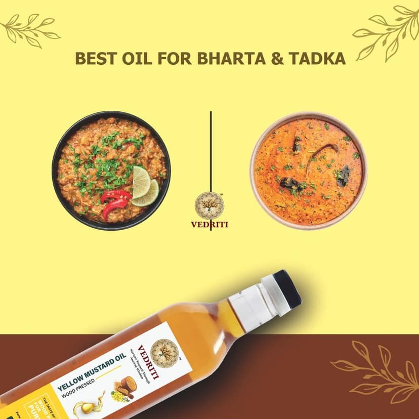 Wood Pressed Yellow Mustard Oil view 5