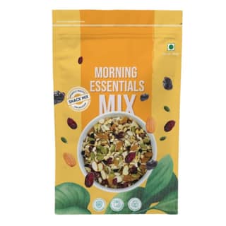 Ambrosia Morning Essential Trail Mix 200g | High Fibre | Curbs Cravings | Loaded with Seeds , Cranberries , Black Currants and Almonds