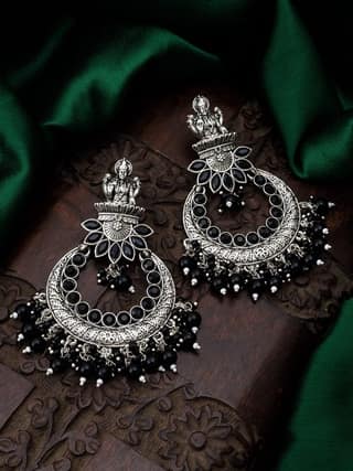Morison Golden Geometric Earrings Bold Shapes, Modern Style