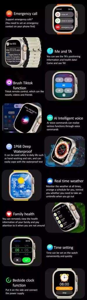 All New T800 Ultra Smartwatch, Premium Quality view 6