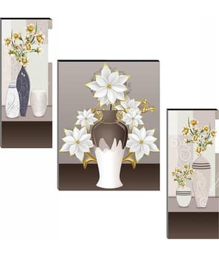 Indianara - Floral Painting Without Frame