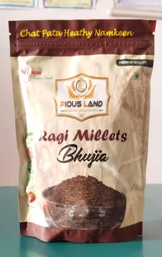 Buy Chat Pata Healthy Namkeen Ragi Millets Bhujia Online at Best Price in India