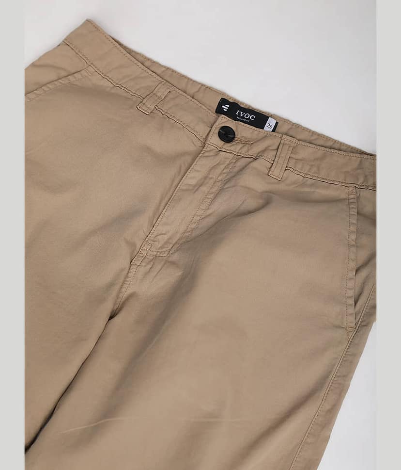 IVOC Pack of 1 Cotton Regular Women's Joggers ( Beige ) view 7
