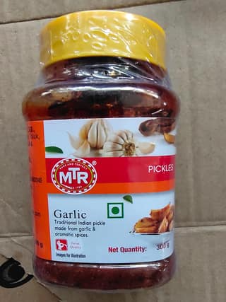 MTR Pickle - Garlic, 300 g Jar