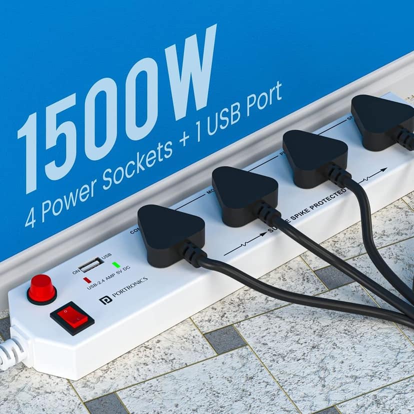 Portronics Power Plate 4 view 2