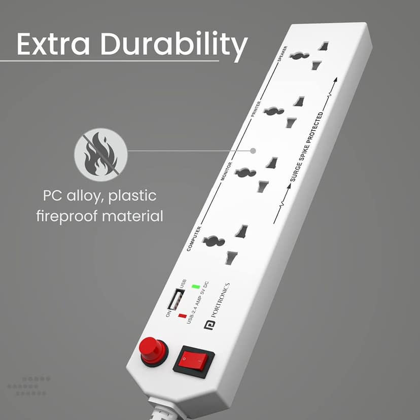 Portronics Power Plate 4 view 3