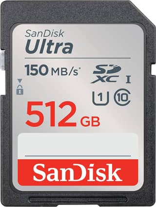 SANDISK SD Ultra Memory Card - 512GB
