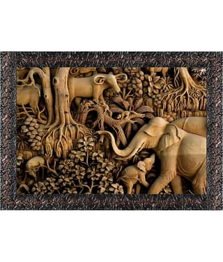 Indianara Animal Painting With Frame