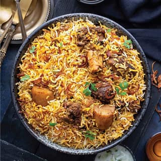 Mutton biryani