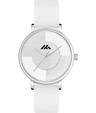 Trex White Silicon Analog Womens Watch