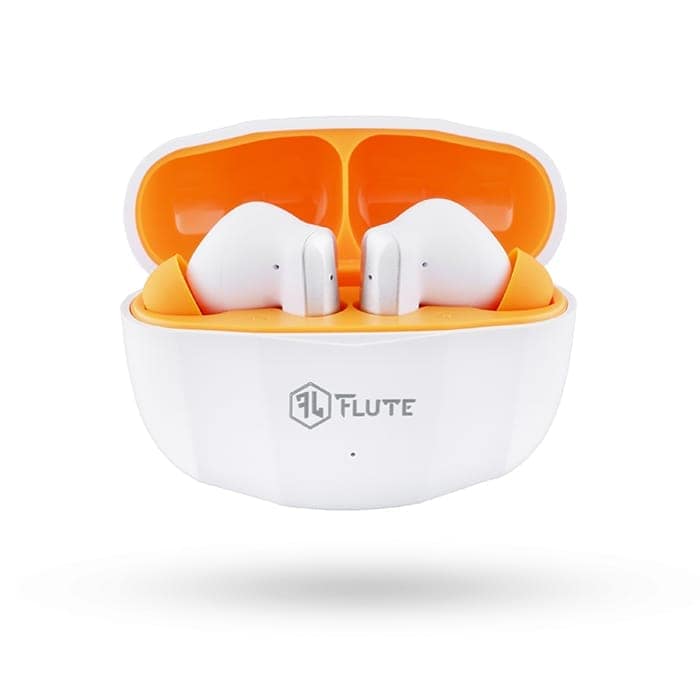 Flute Fpods 100 Wireless Earbuds - White view 3