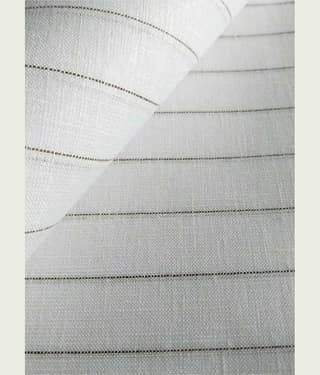 Makhanchor - White Linen Men's Unstitched Shirt Piece ( Pack of 1 )
