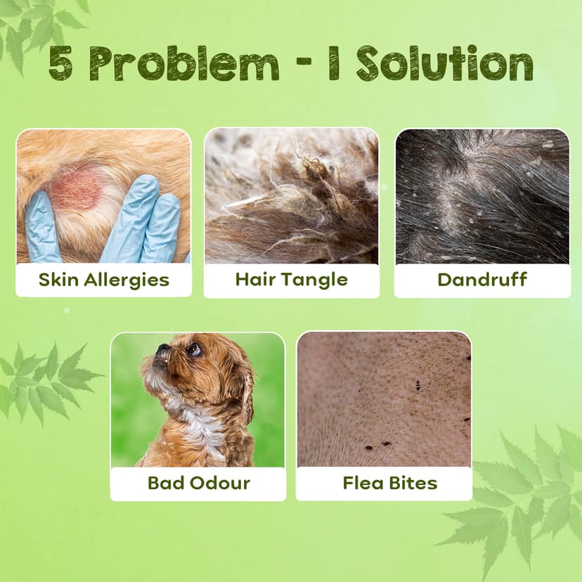 Neem Plus Herbal Pet Shampoo- 1000ml view 4