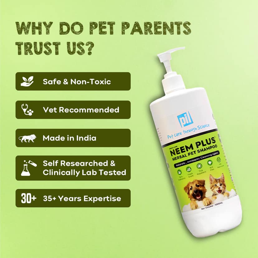 Neem Plus Herbal Pet Shampoo- 1000ml view 5