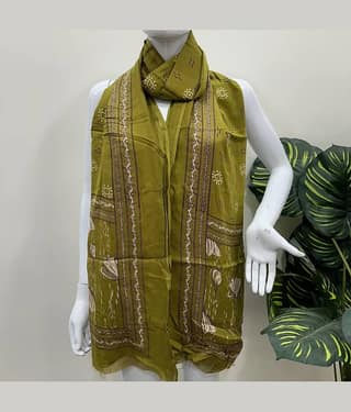 Frionkandy Cotton Women Dupatta ( Multicoloured , Pack of 1 )