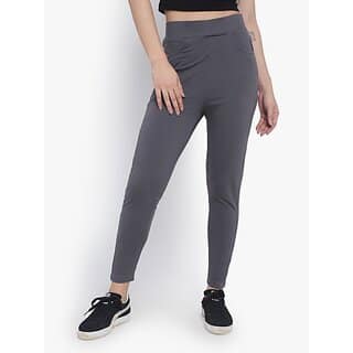 SHE PURE LUXURY WEAR Grey Jegging (Solid)