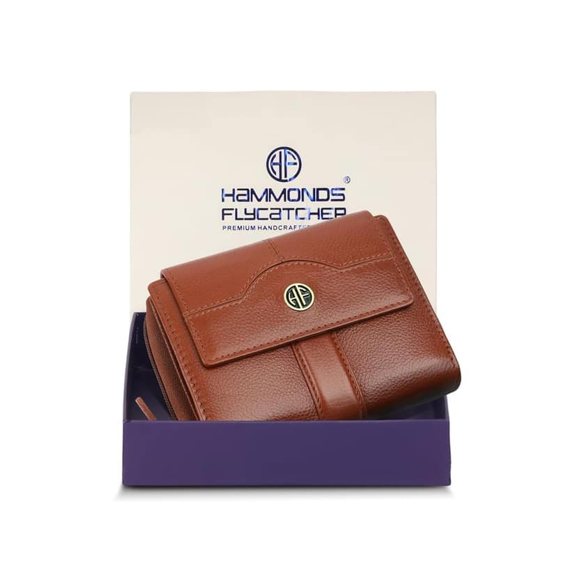 HAMMONDS FLYCATCHER Leather Ladies Wallet for Woman with 14 Card Slots - Clutch Purse for Women view 7
