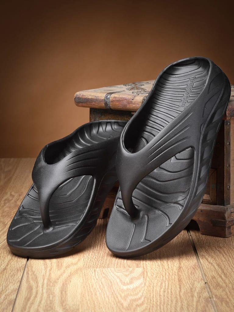 Bersache Extra Soft Classic Casual with Back Strap Regular wear with Ultra Soft & Flexibility Technology Slipper for Men's