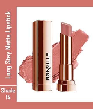 Ronzille Bubblegum Pink Matte Lipstick 4.5