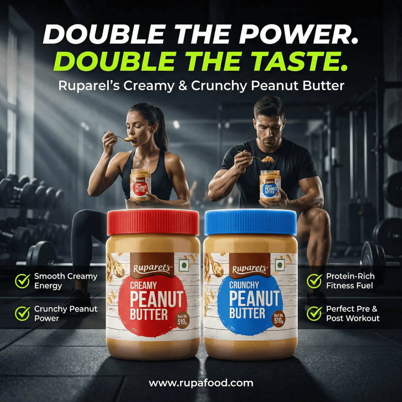 Ruparel’s Crunchy Peanut Butter 510g | Roasted Peanuts | Smooth & Delicious Spread | Cholesterol Free | Zero Trans Fat | Tasty & Healthy Nut Butter Perfect for Bread, Sandwiches & Smoothies view 5