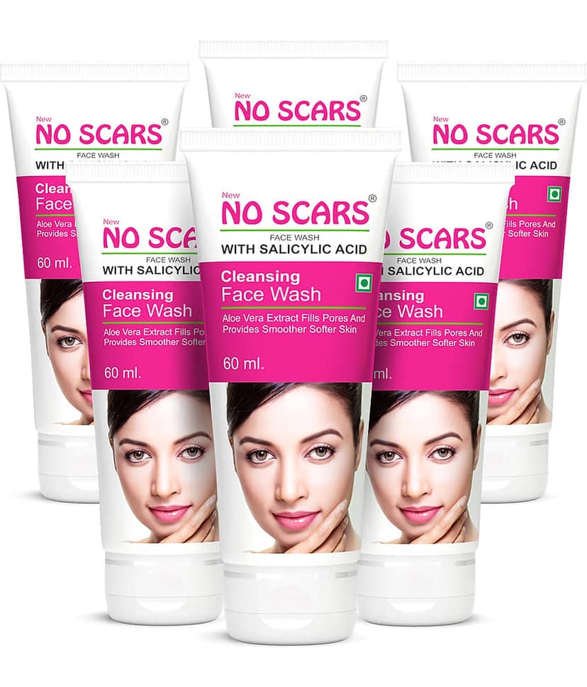 No Scars - Anti-Pollution Face Wash For All Skin Type ( Pack of 6 )