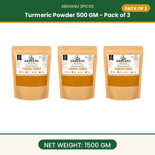 Abhianu Spices Kandhamal Turmeric Powder