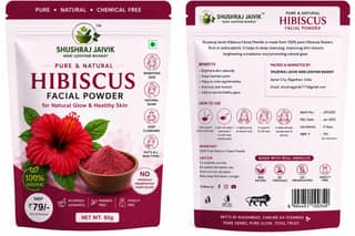 Shushraj Jaivik Hibiscus Facial Powder 80g