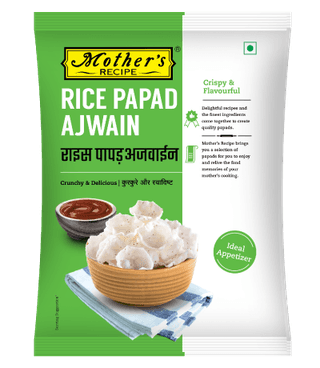 Mother's Rice Papad Ajwain, 75 gm