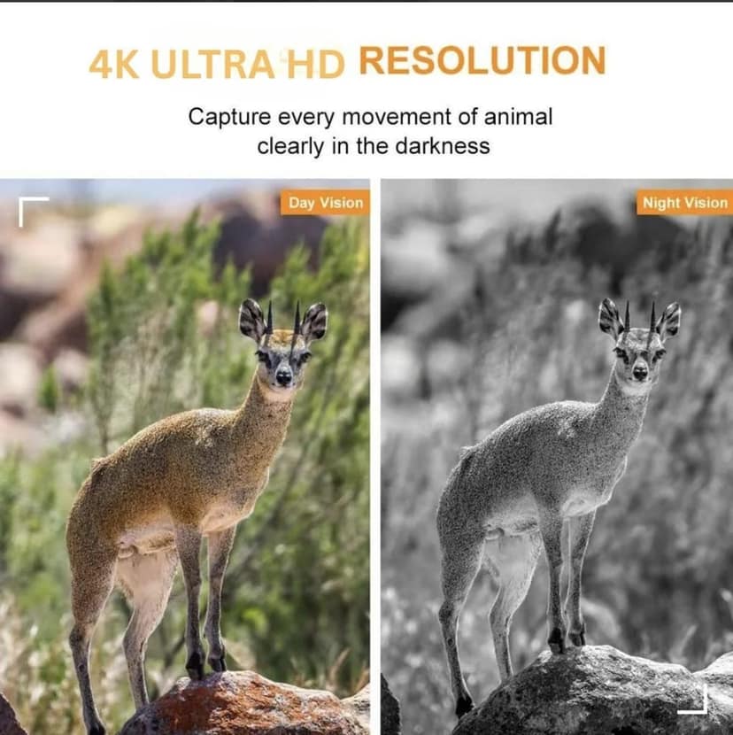 AUSHA 4G LTE Trail Camera | 56MP Photos, 4K Ultra HD Video, GPS Tracking & App Control view 6
