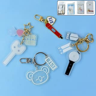 Cute Acrylic and Metal Keychains (1 Pc & mix design)