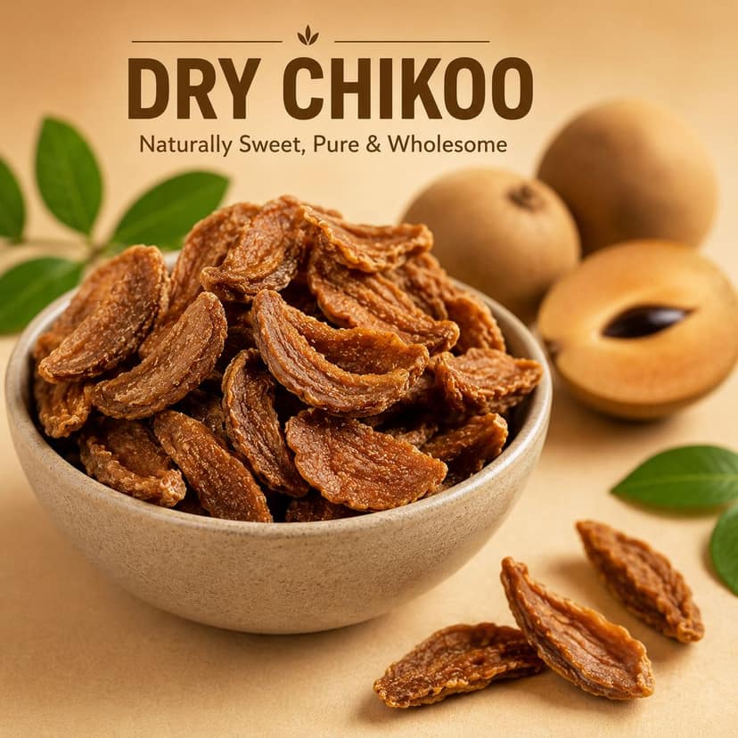 DRY CHIKOO (SAPOTA)-100g view 3