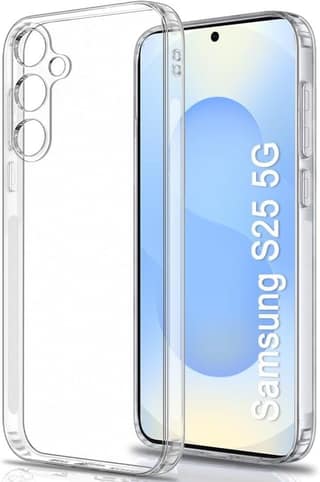 PLUGTECH TPU Ultra Hybrid Clear Camera Protection Back Cover Case for Samsung Galaxy S25