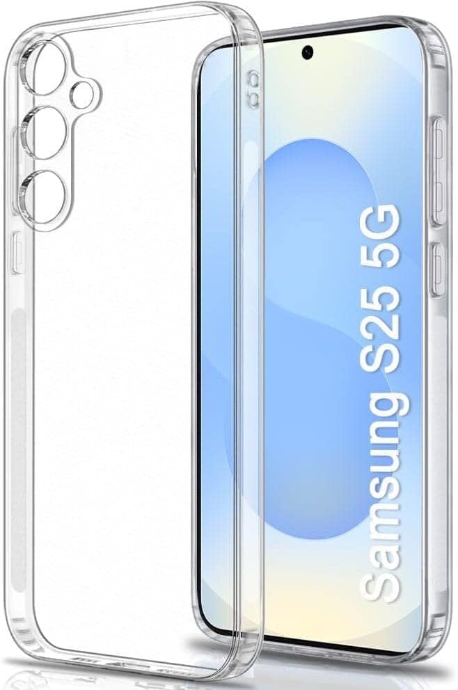 PLUGTECH TPU Ultra Hybrid Clear Camera Protection Back Cover Case for Samsung Galaxy S25