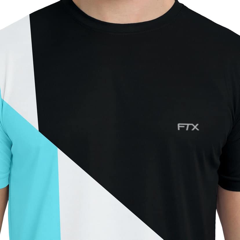 FTX Men Drifit Colorblock Half Sleeve Tshirt view 3