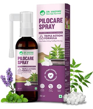 Dr Vaidya's Pilo-care-Spray, Instant Relief 50ml (Pack of 1)