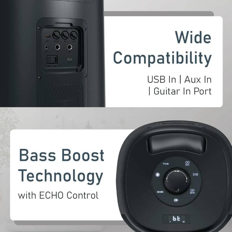 Portronics Dash 14 120W Party Speaker view 2