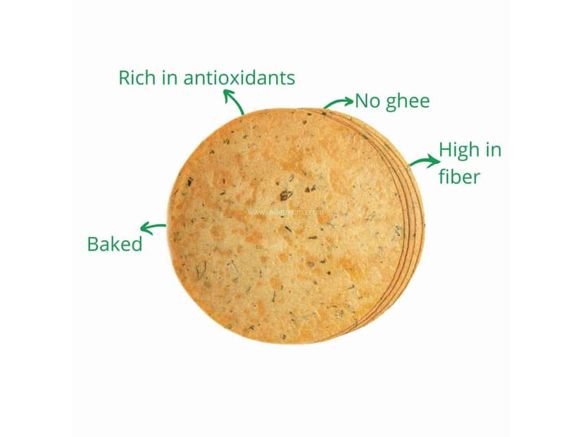 Bajra Methi Khakra view 3