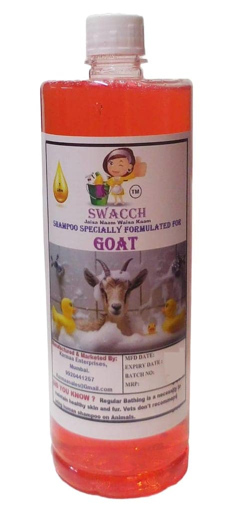 Swacch Shampoo Specially Formulated for Goat (1 Litre) Strawberry