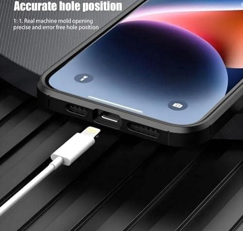 PLUGTECH Slim Shockproof Case | Matte Black Soft | Drop Protection | Precise Cutouts | Premium Mobile Cover for Google Pixel 7 Pro view 4