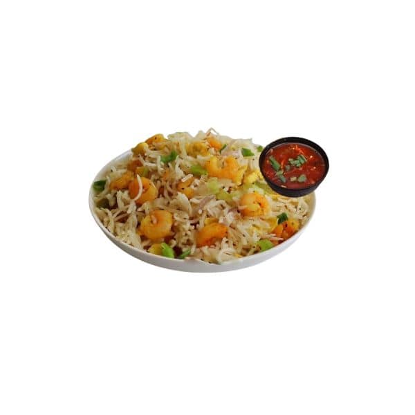 Prawn Sapo Rice with Gravy