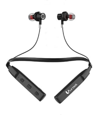 UCOOL Black Bullet Wireless Neckband In-the-ear Bluetooth Headset with Upto 30h Talktime True Wireless - Red