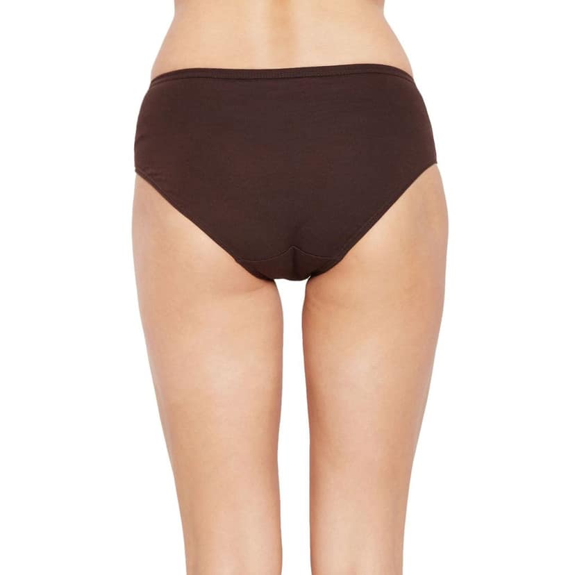 Bodycare women's combed cotton assorted Hipster Panty Pack of 6 ( E70D ) view 5